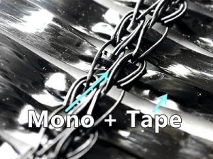 mono + tape shade cloth