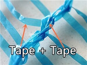 tape + tape shade cloth