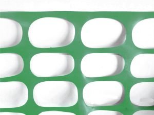 Temp plastic fencing net darkgreen