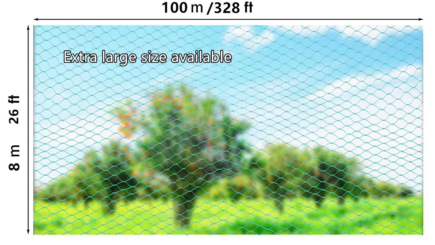 large size bird netting