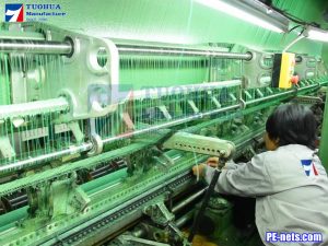 Tuohua shade net factory & worker